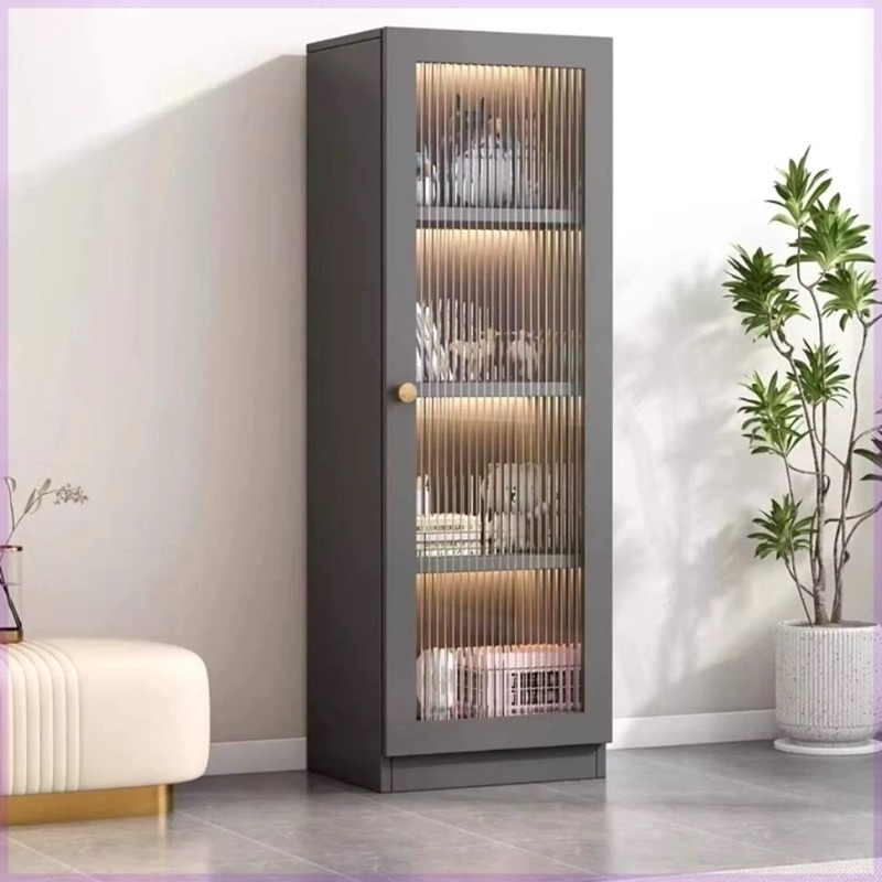 Home Bar And Fridge - Getränkebar-Möbel für Wohnzimmerschränke, Eck-Glasschrank, Display, Wohnzimmer,