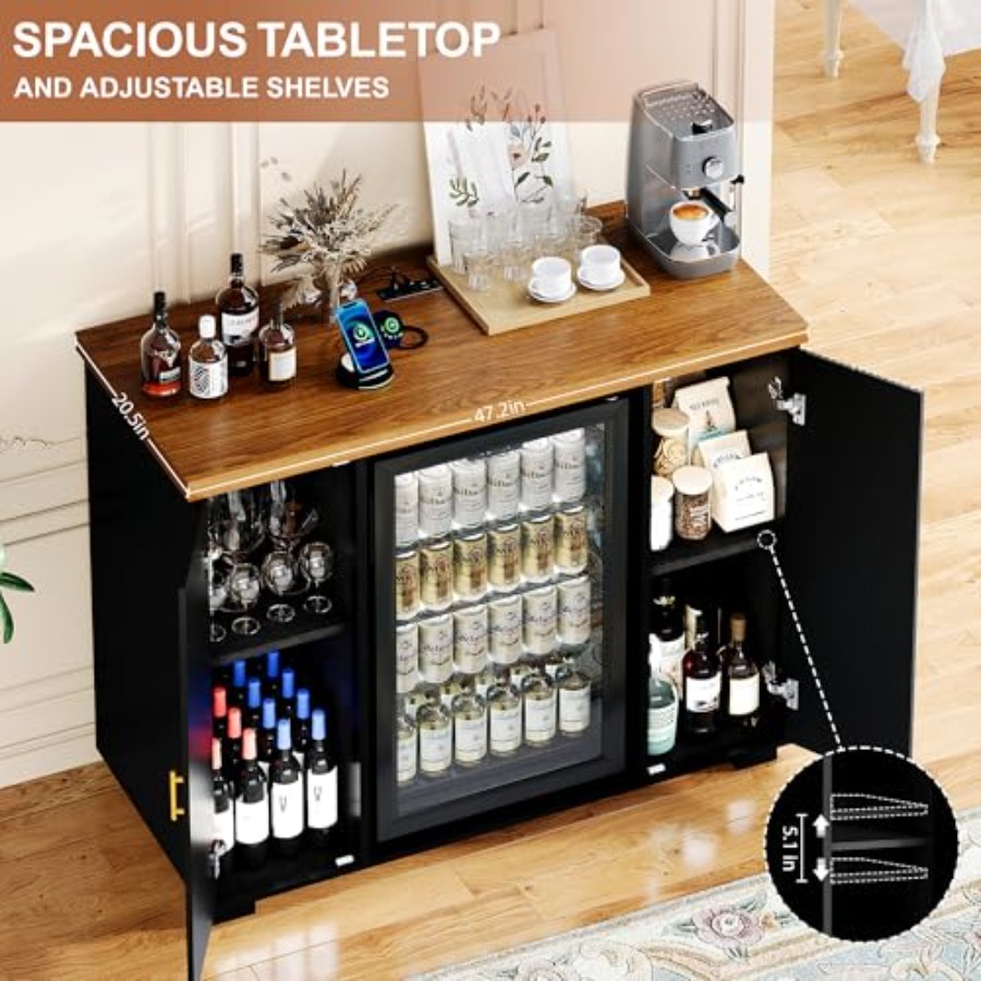 47 cm großer Kaffeebar-Schrank – Home Bar And Fridge Bewertung und Preis
