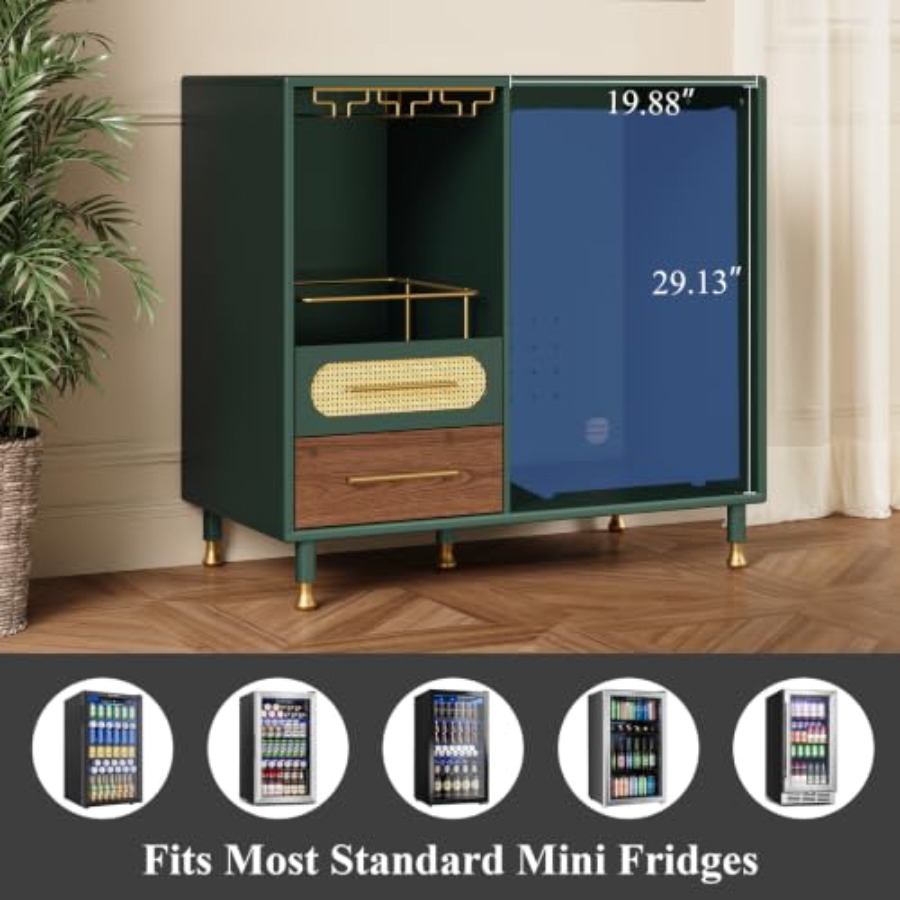 Barschrank mit Platz für einen – Home Bar And Fridge Bewertung und Preis