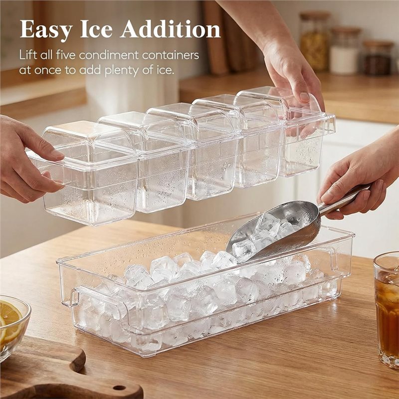 DTA4 – Für Barbedarf, transpar – Garnish Tray Set Bewertung und Preis