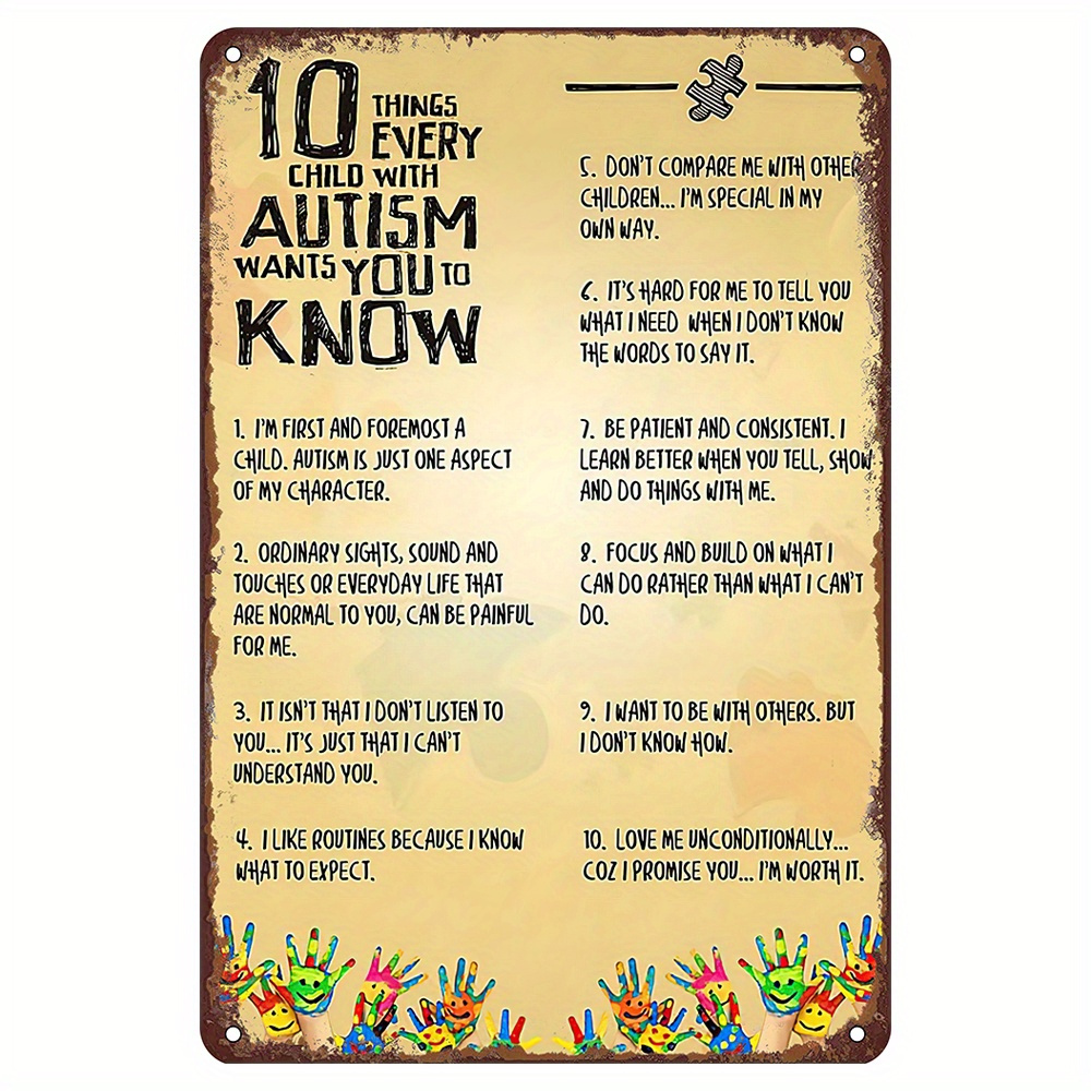 10 Dinge, die jedes autistisch – Home Bar And Restaurant Bewertung und Preis
