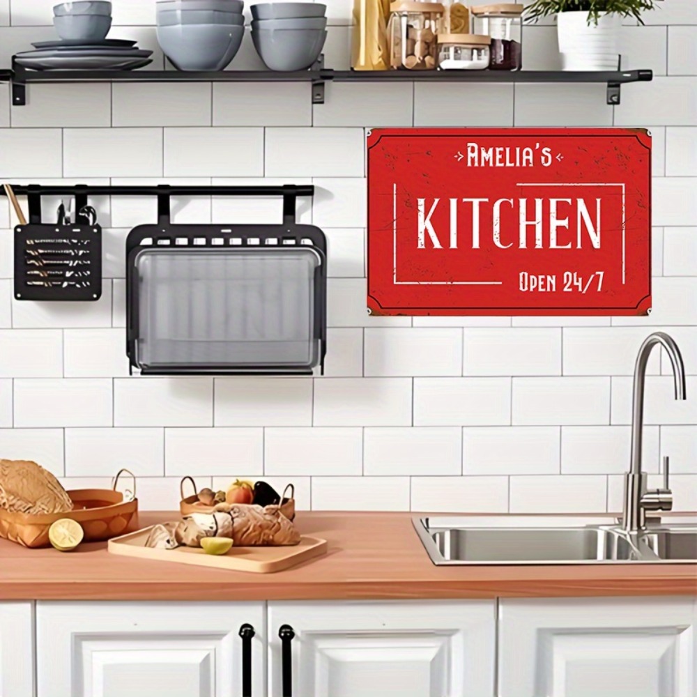 Personalisiertes Küchenwandsch – Home Bar And Kitchen Bewertung und Preis