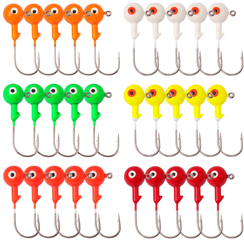60 Teile/beutel Blei Jig Köpfe – Jigger Double Sided Bewertung und Preis